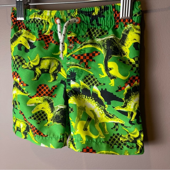 Greendog Swim Trunks Dinosaur Green 3-6M - Picture 4 of 8